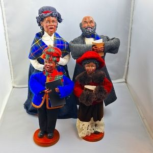 Vintage African American Christmas Carolers